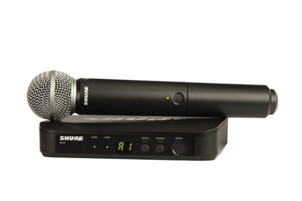 Shure BLX24/SM58 Handheld Wireless SM58 Microphone System