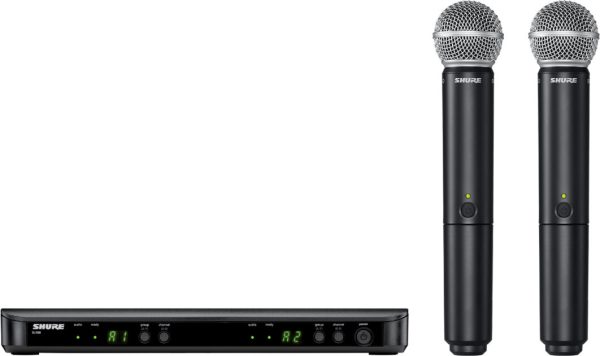 Shure BLX288/SM58 Dual Handheld Wireless SM58 Microphone System