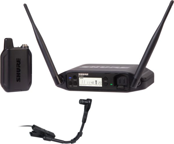 Shure GLXD14+/B98 Digital Wireless System with Beta98H/C Gooseneck Microphone