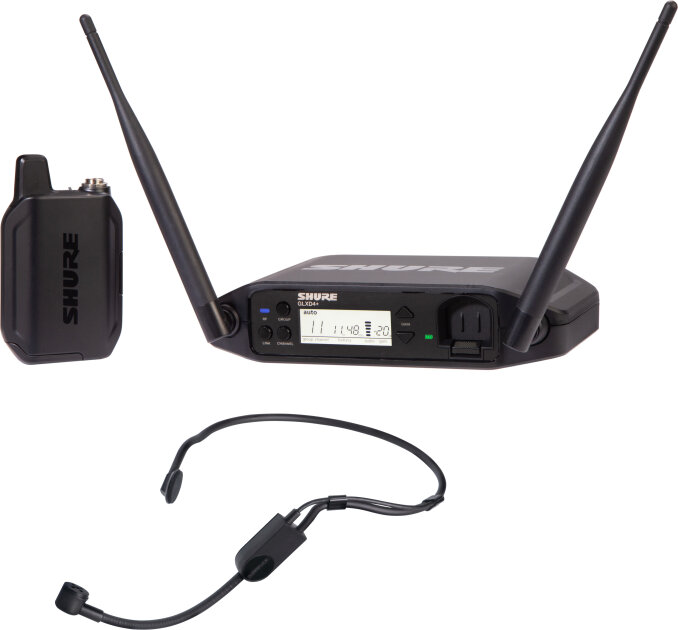 Shure GLXD14+/PGA31 Digital Wireless Headset Microphone System