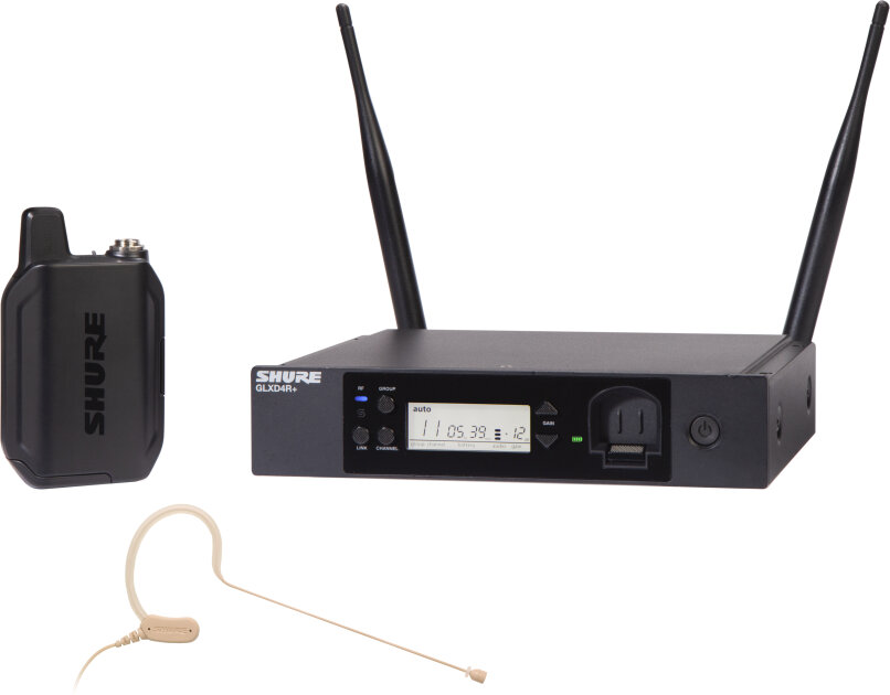 Shure GLXD14R+/MX53 Digital Wireless Headset System