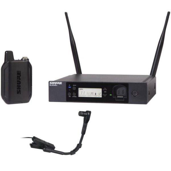 Shure GLXD14R+ / WB98H/C Digital Wireless Instrument Microphone System