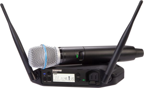 Shure GLXD24+/B87 Handheld Wireless Beta 87a Microphone System