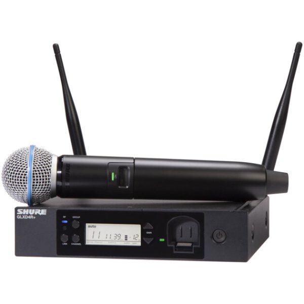 Shure GLXD24R+/B58 Handheld Wireless Beta 58A Microphone System