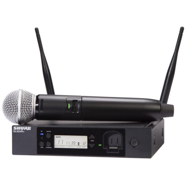 Shure GLXD24R+/SM58 Handheld Wireless SM58 Microphone System