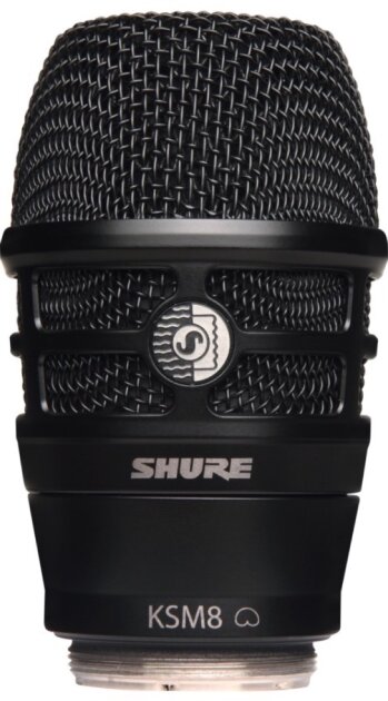 Shure KSM8 Microphone Capsule Head for Shure Wireless Handheld Transmitters