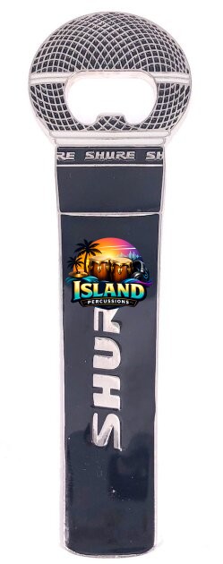 Shure Microphone Bottle Opener With Magnet