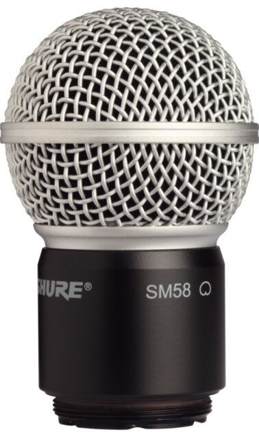 Shure Microphone Capsule Heads for Shure Wireless Handheld Transmitters