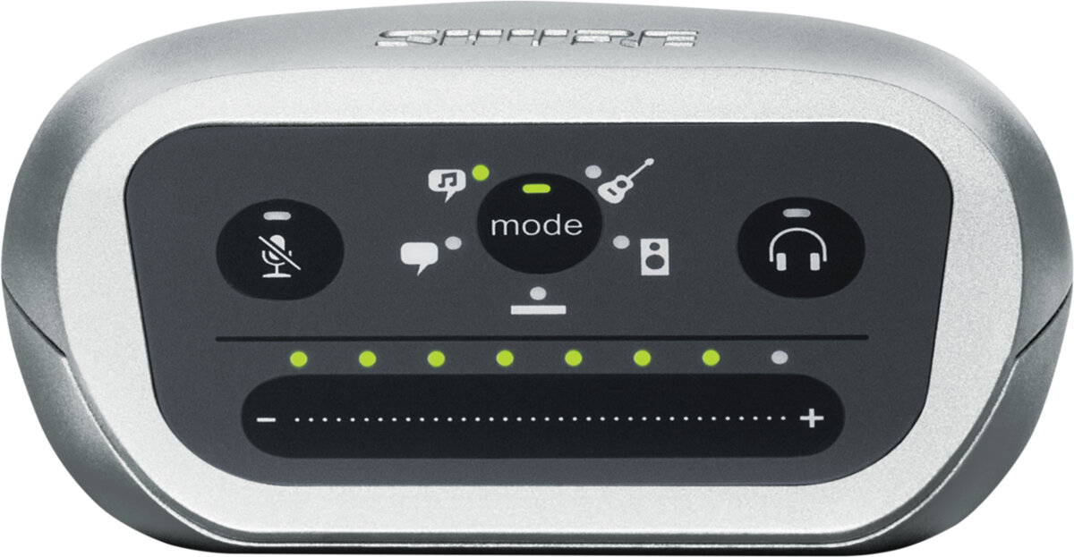 Shure MOTIV MVi Digital Audio Interface (with USB-A and USB-C Cables)
