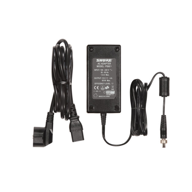 Shure PS60 15V DC In-Line Power Supply