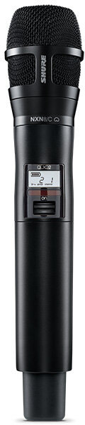 Shure QLXD2/N8CB Handheld Wireless Transmitter with Nexadyne 8/C Cardioid Dynamic Microphone