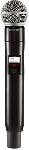 Shure QLXD2/SM58 Wireless Handheld Transmitter with SM58 Microphone Capsule