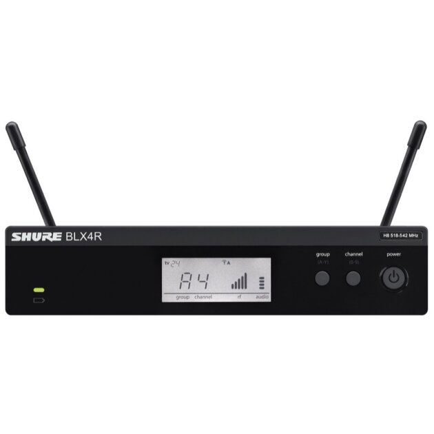 Shure Rackmount BLX4 Wireless Receiver for BLX Wireless System