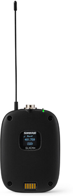 Shure SLXD1+ Digital Bodypack Wireless Transmitter