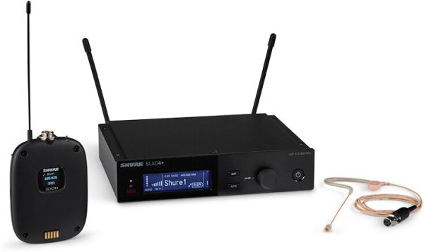 Shure SLXD14+/153T Wireless Headset Microphone System