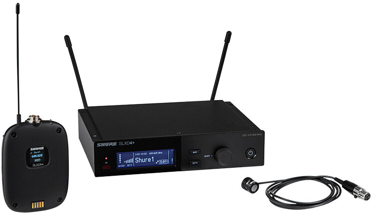 Shure SLXD14+/85M Lavalier Wireless Microphone System
