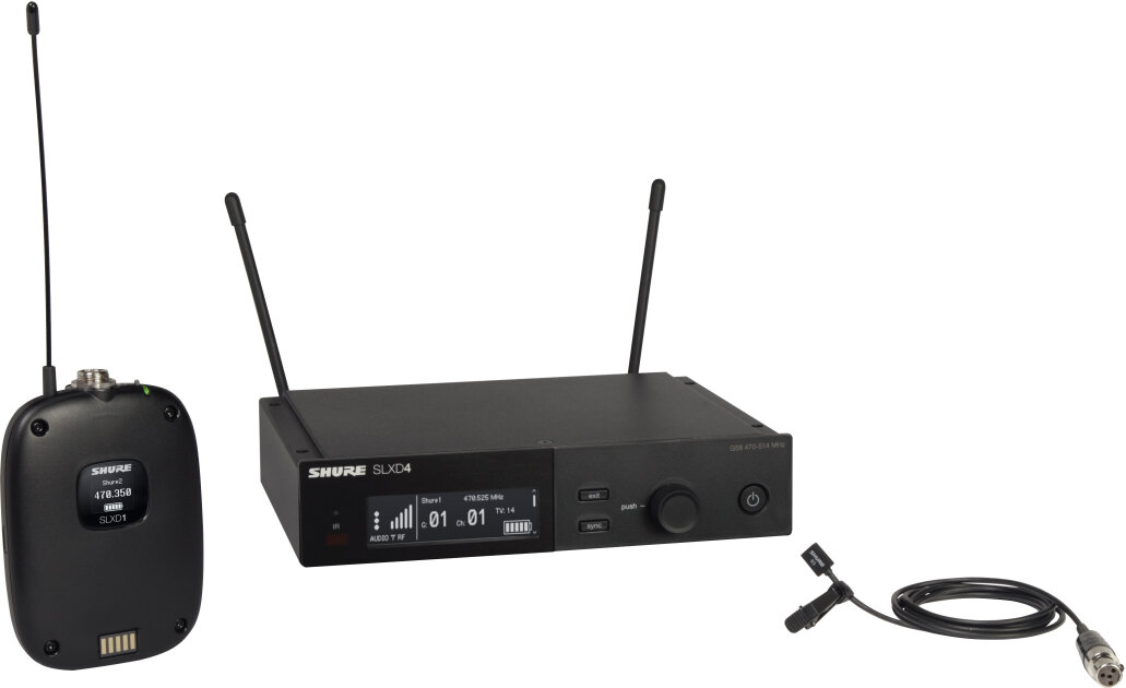Shure SLXD14/93 Lavalier Wireless Microphone System