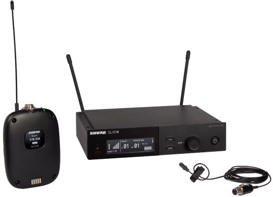 Shure SLXD14/DL4B Wireless Microphone System with DL4B/O Lavalier