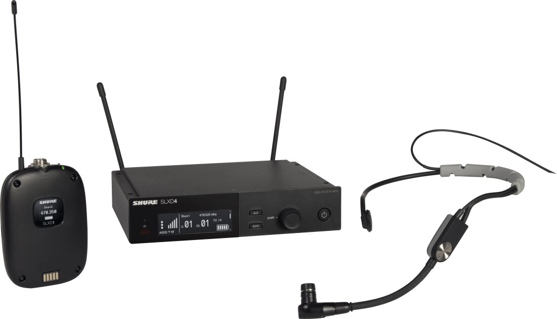 Shure SLXD14/SM35 Headset Wireless Microphone System
