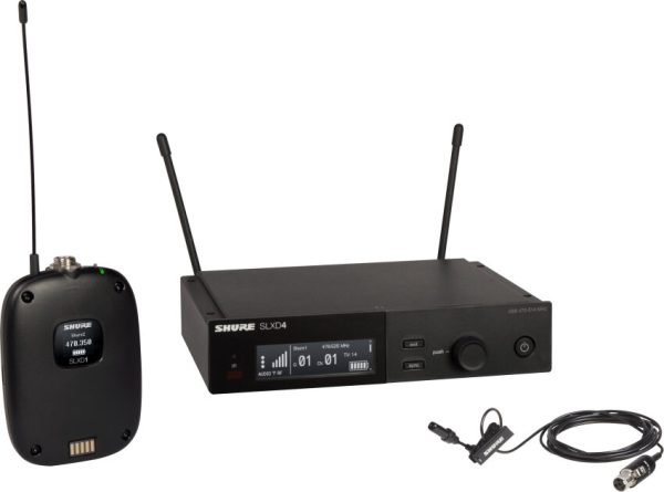 Shure SLXD14/UL4B Cardioid Lavalier Wireless Microphone System
