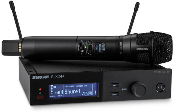 Shure SLXD24+/N8C Wireless System with Nexadyne 8/C Handheld Microphone
