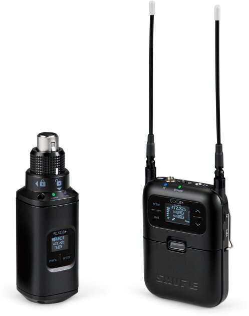 Shure SLXD35+ Portable Plug-On Wireless Mic System