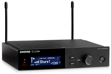 Shure SLXD4+ Digital Single-Channel Wireless Receiver