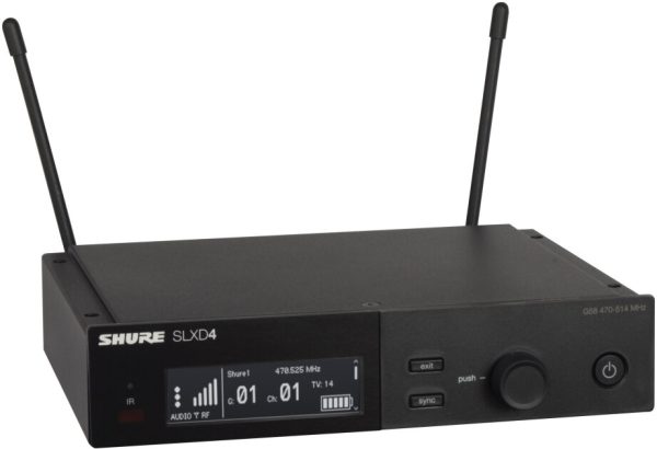 Shure SLXD4 Single-Channel Wireless Receiver