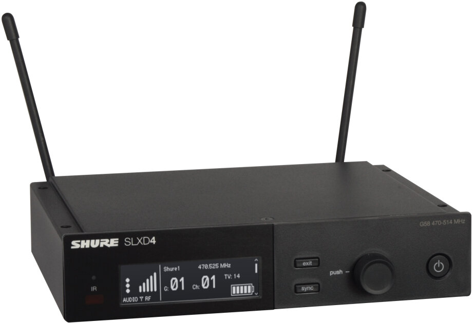 Shure SLXD4 Single-Channel Wireless Receiver