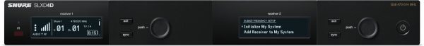 Shure SLXD4D Dual-Channel Wireless Receiver