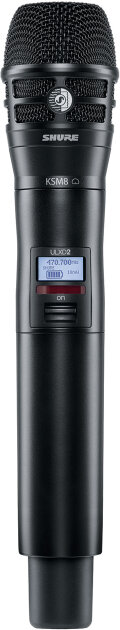 Shure ULXD2/K8 Handheld Wireless Transmitter with KSM8 Microphone Capsule