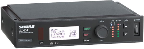 Shure ULXD4 Single Digital Wireless Receiver