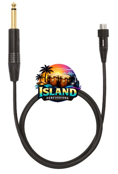 Shure WA305 Locking Instrument Bodypack Transmitter Cable