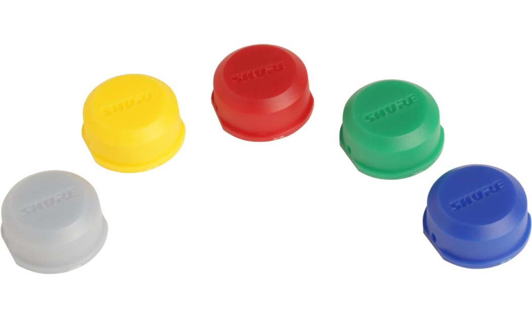 Shure WA621 Color ID Caps for BLX2 Handheld Transmitters