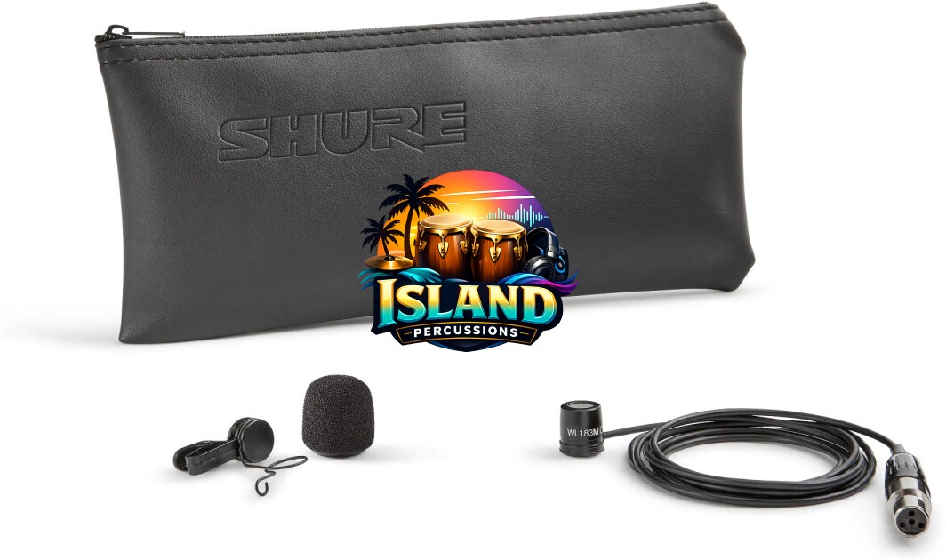 Shure WL183M Omnidirectional Lavalier Microphone, TQG/TA4F Connector