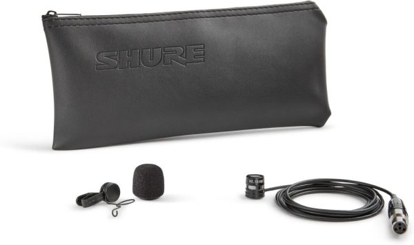Shure WL184M Supercardioid Lavalier Microphone, TQG/TA4F Connector