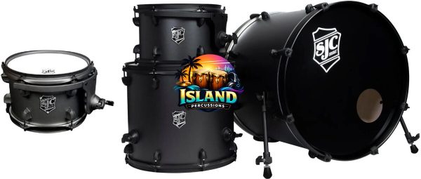 SJC Pathfinder Drum Shell Kit, 4-Piece