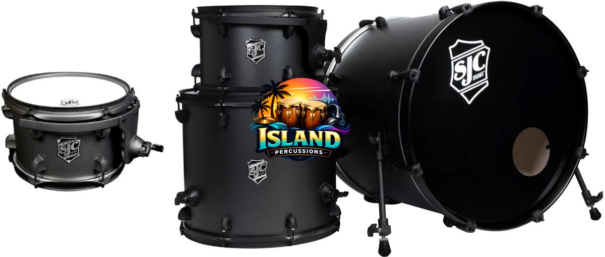 SJC Pathfinder Drum Shell Kit, 4-Piece