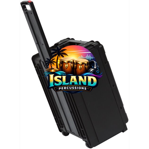 SKB 1SKB-iSF4U Molded 4U Studio Flyer Rack Case