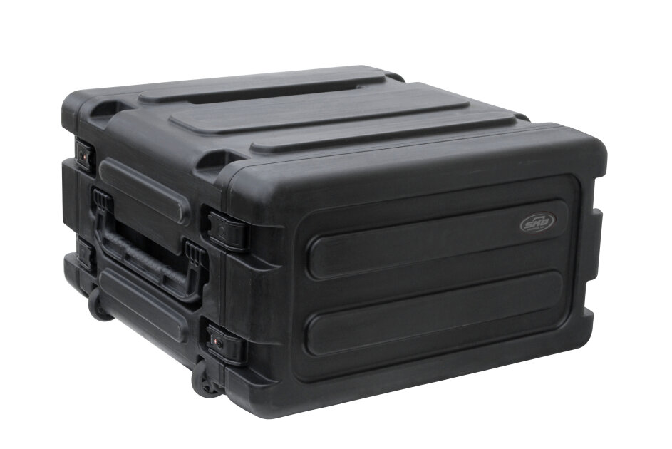 SKB R04U20W 4 Unit Rolling Roto Shock Rack Case