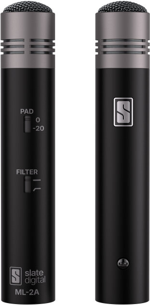 Slate Digital ML-2A Small-Diaphragm Modeling Microphones with VMS Software Plug-in