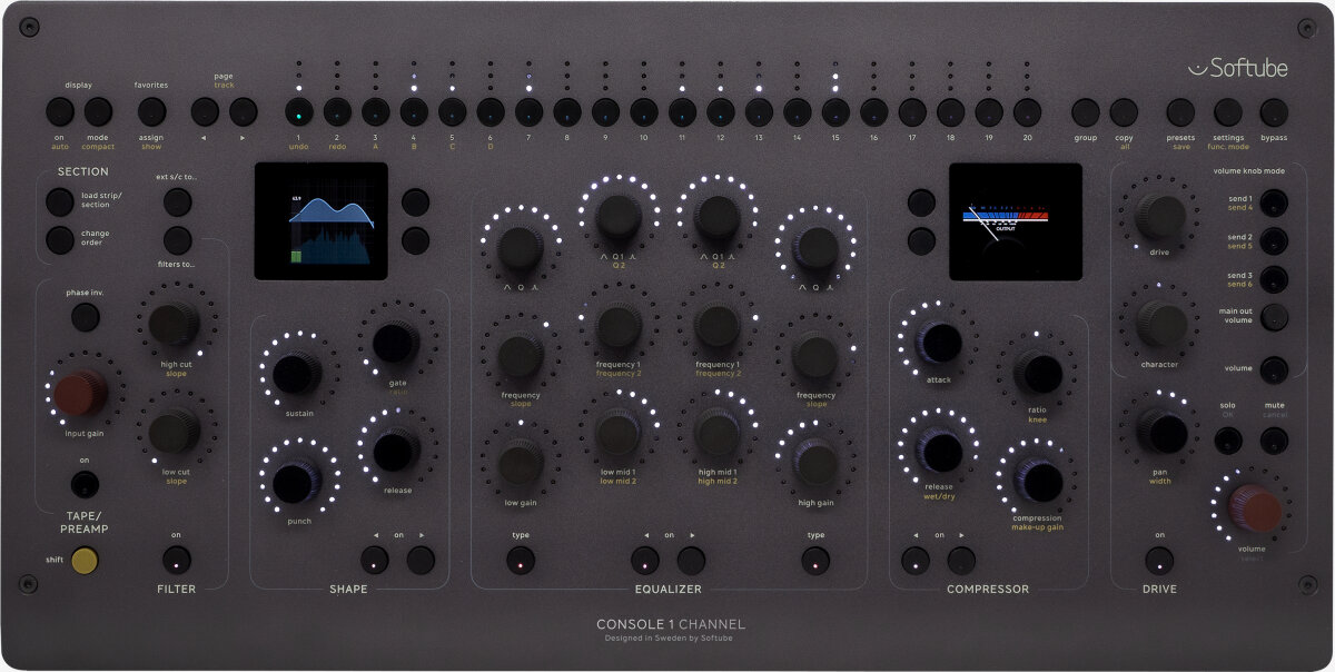 Softube Console 1 Channel Mk III Control Surface