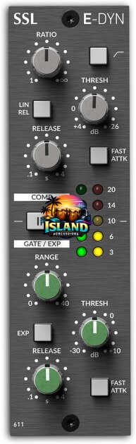 Solid State Logic SSL E-Dyn Mk2 E-Series 500-Series Dynamics Processor