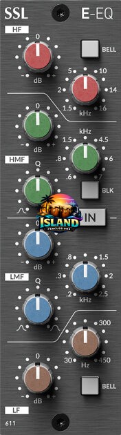 Solid State Logic SSL E-EQ Mk2 500 Series Equalizer