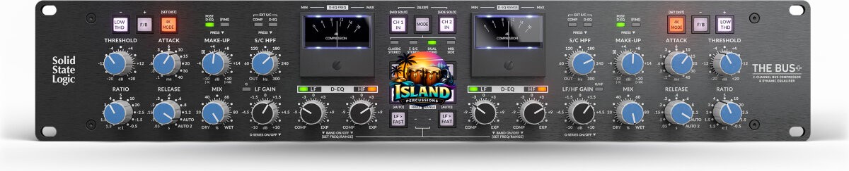 Solid State Logic SSL The Bus+ 2-Channel Bus Compressor and Dynamic Equalizer