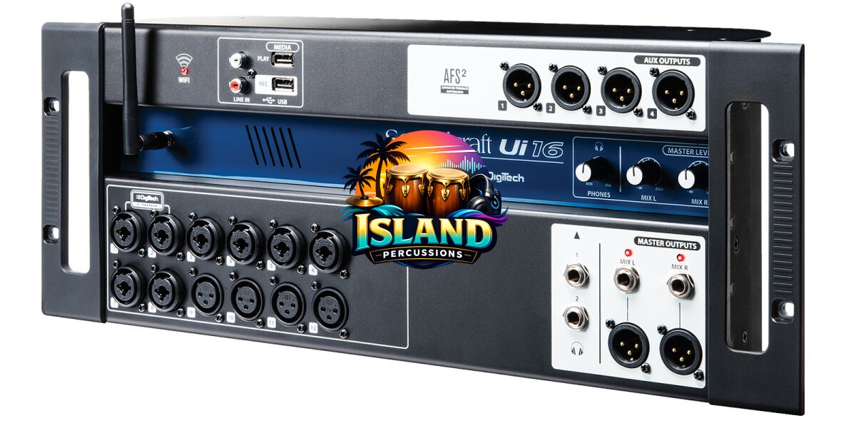 Soundcraft Ui16 Compact 16-Channel Digital Mixer