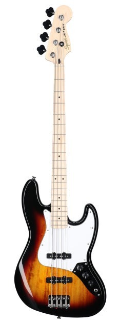 Squier Affinity Jazz Electric Bass, Maple Fingerboard