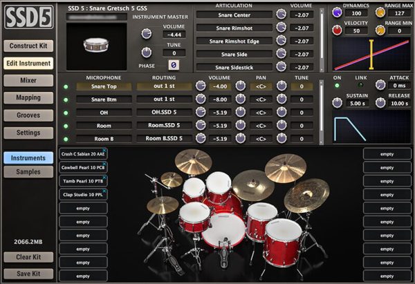 Steven Slate Drums 5 Drum Plug-in Software