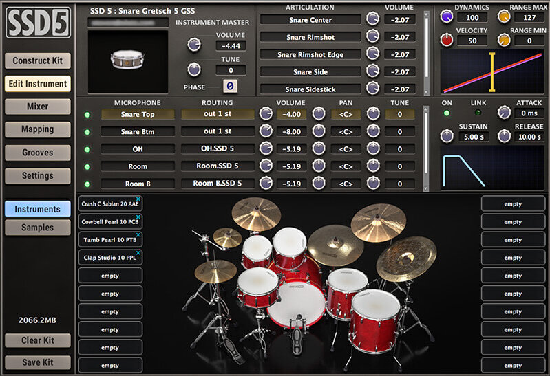 Steven Slate Drums 5 Drum Plug-in Software
