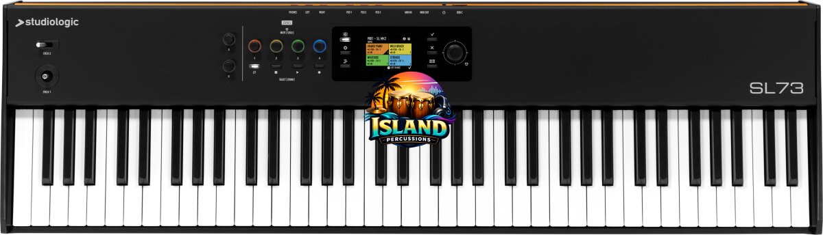 Studiologic SL73 MK2 USB MIDI Keyboard Controller, 73-Key